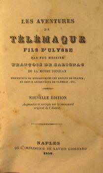 Les aventures de Télémaque, fils d'Ulysse - François Fénelon - copertina