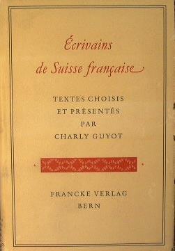 Escrivains de Suisse francaise - Charly Guyot - copertina