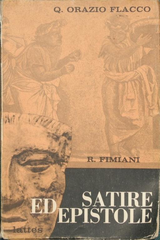 Satire ed epistole - Q. Flacco Orazio - copertina