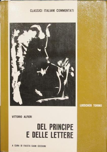 Del principe e delle lettere - Vittorio Alfieri - copertina