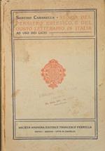 Storia del pensiero estetico e del gusto letterario in Italia