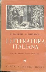 Letteratura italiana. Vol. III. Storia e antologia