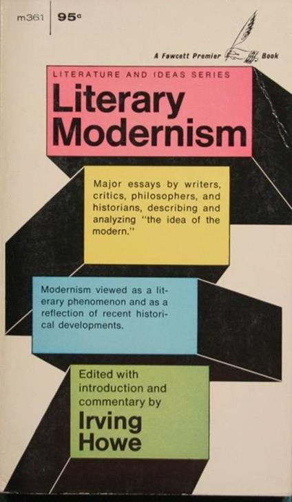 Literary modernism - copertina