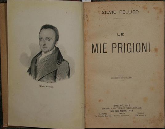 Le mie prigioni - Silvio Pellico - copertina
