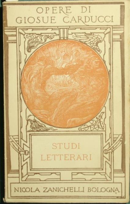 Studi letterari - Giosuè Carducci - copertina