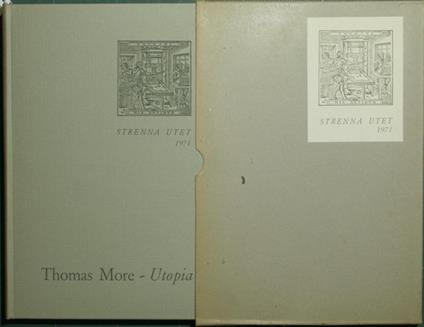 Utopia - Tommaso Moro - copertina