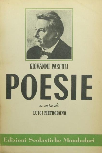 Poesie - Giovanni Pascoli - copertina
