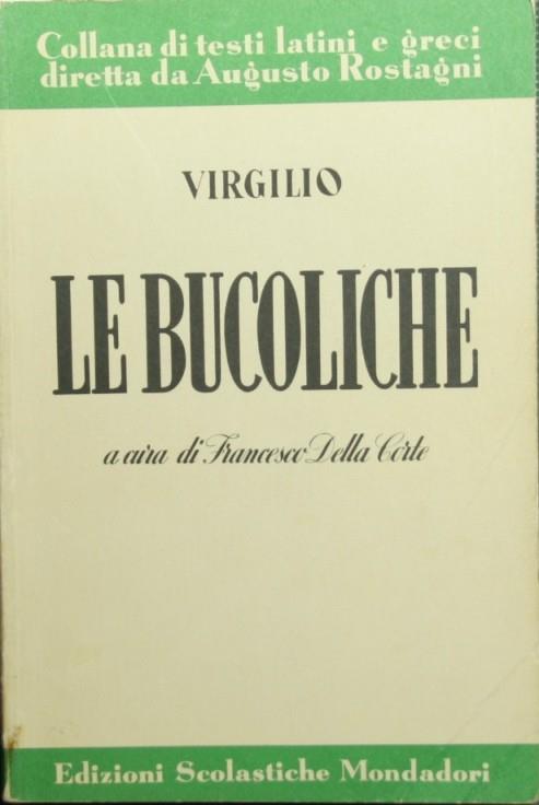 Le bucoliche - Publio Virgilio Marone - copertina