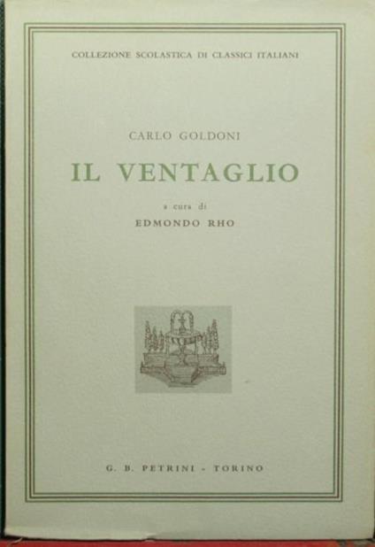 Il ventaglio - Carlo Goldoni - copertina