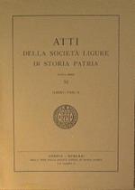 Atti della Società Ligure di Storia Patria