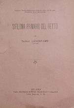Sifiloma primario del retto