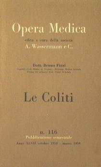 Le coliti - Bruno Finzi - copertina