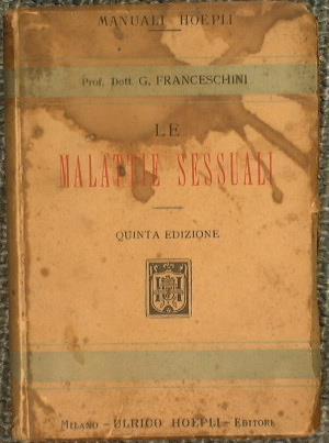 Le malattie sessuali - Giovanni Franceschini - copertina