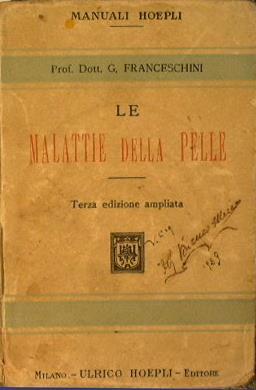 Le malattie della pelle - Giovanni Franceschini - copertina