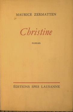 Christine - Maurice Zermatten - copertina