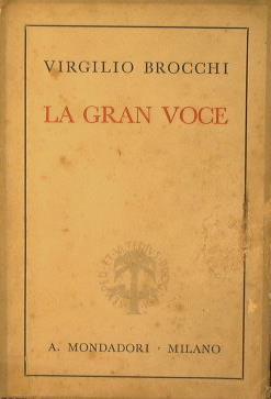La gran voce - Virgilio Brocchi - copertina