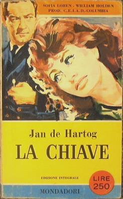 La chiave - Jan De Hartog - copertina