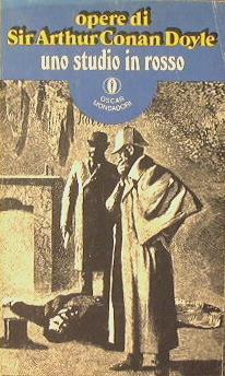Uno studio in rosso - Arthur Conan Doyle - copertina
