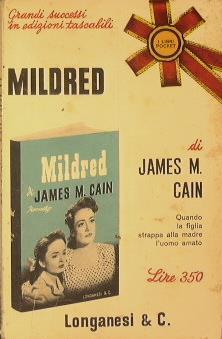 Mildred - James M. Cain - copertina