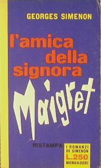 L' amica della signora Maigret - Georges Simenon - copertina
