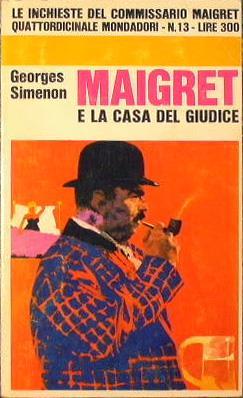Maigret e la casa del giudice - Georges Simenon - copertina