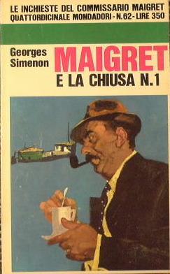 Maigret e la chiusa n.1 - Georges Simenon - copertina
