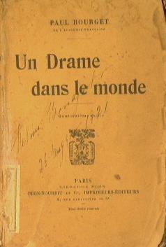 Un drame dans le monde - Paul Bourget - copertina