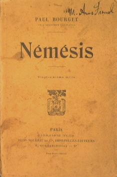 Nemesis - Paul Bourget - copertina