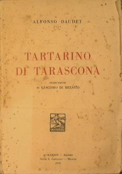 Tartarino di Tarascona - Alphonse Daudet - copertina