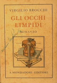 Gli occhi limpidi - Virgilio Brocchi - copertina