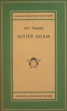 Mister Adam - Pat Frank - copertina