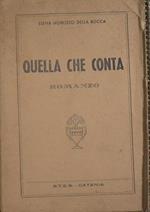 Quella che conta