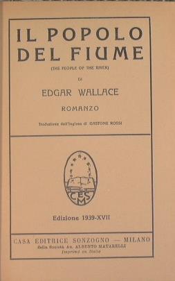 Il popolo del fiume - Edgar Wallace - copertina