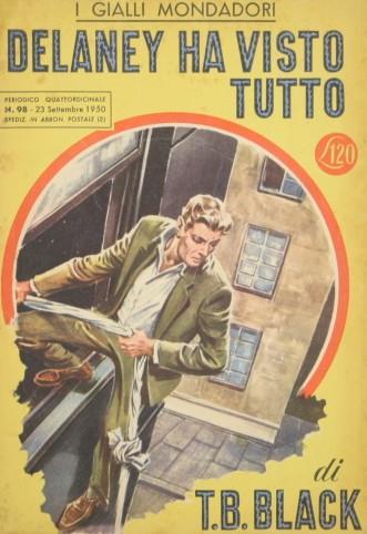 Delaney ha visto tutto - T. B. Black - copertina