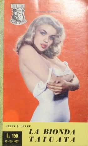 La bionda tatuata - Henry J. Drake - copertina