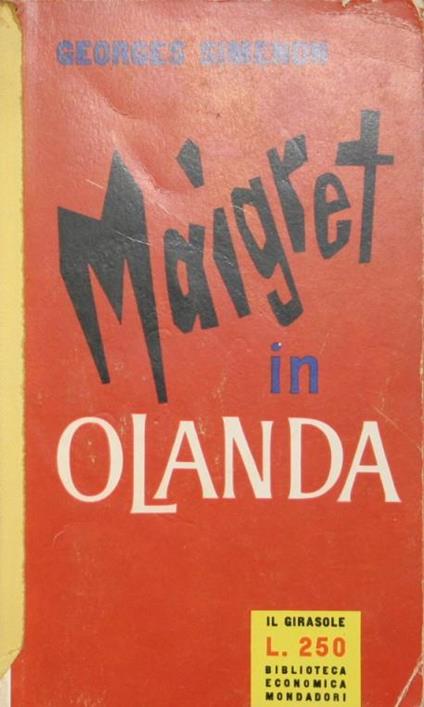 Maigret in Olanda - Georges Simenon - copertina
