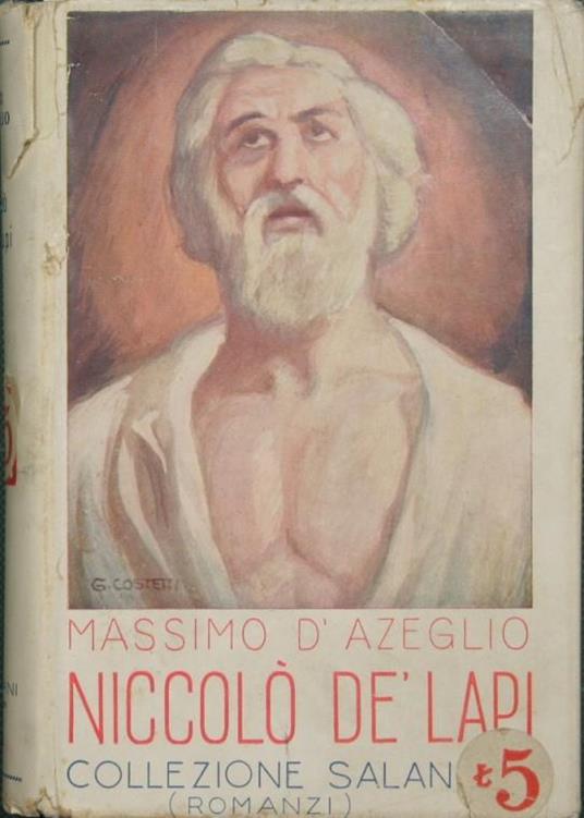 Niccolò de Lapi ovvero i Palleschi e i Piagnoni - Massimo D'Azeglio - copertina