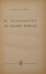 Il testamento di Cesare Borgia