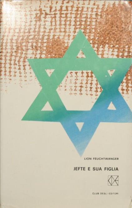 Jefte e sua figlia - Lion Feuchtwanger - copertina