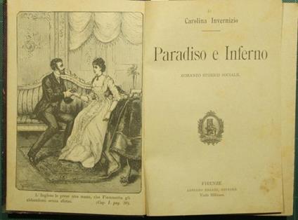 Paradiso e Inferno. Romanzo storico sociale - Carolina Invernizio - copertina