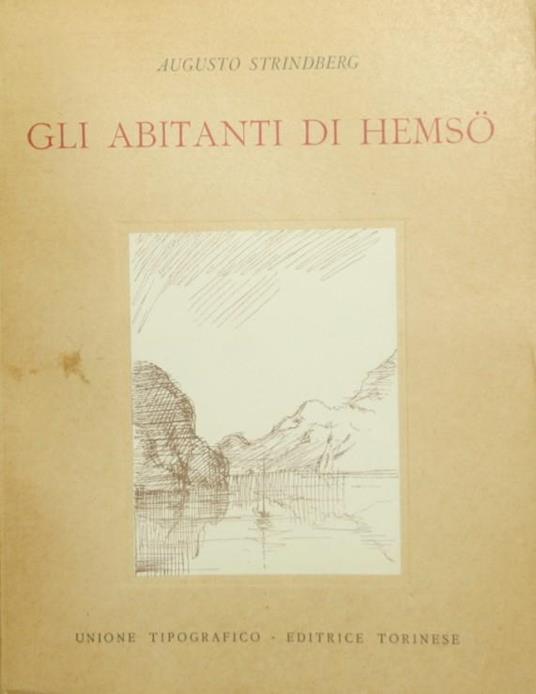 Gli abitanti di Hemso - August Strindberg - copertina