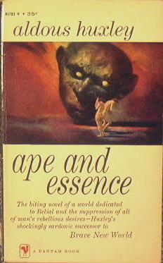 Ape and essence - Aldous Huxley - copertina