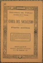 Storia del socialismo (parte antica, moderna e seconda parte moderna)
