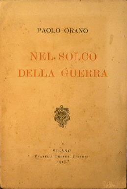 Nel solco della guerra - Paolo Orano - copertina