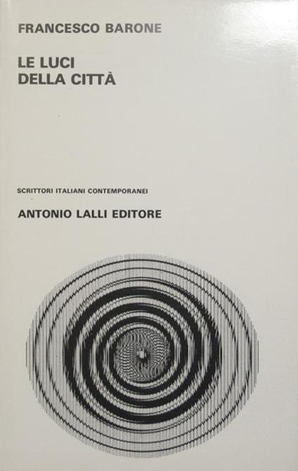 Le luci della città - Francesco Barone - copertina