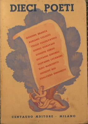 Dieci poeti - copertina
