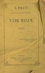 Vade Mecum. Canti