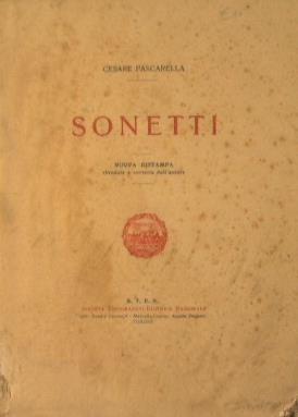 Sonetti - Cesare Pascarella - copertina