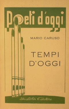 Tempi d'Oggi - Mario Caruso - copertina