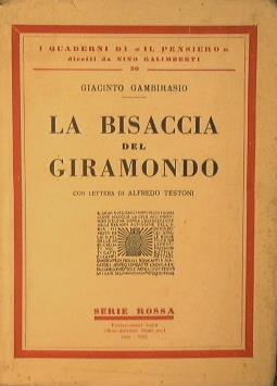 La bisaccia del giramondo - Giacinto Gambirasio - copertina